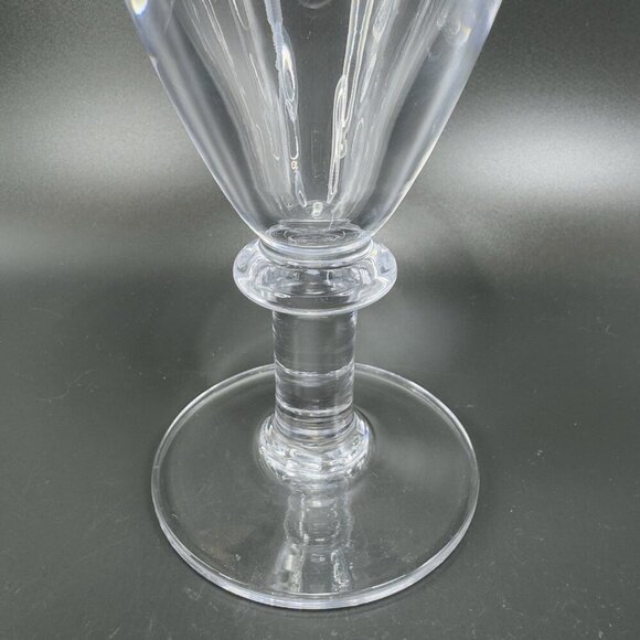 Simon Pearce Cavendish Clear Hand Blown Heavy Glasses Cups Goblets Stemware Set2 - Picture 8 of 16